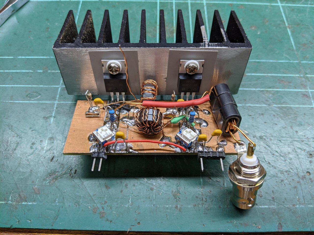 45W IRF510 HF Linear Amp - FromOrbit.com